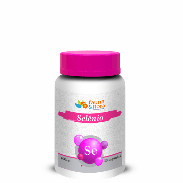 Selênio 400mg 30 cápsulas (Suplemento Alimentar)