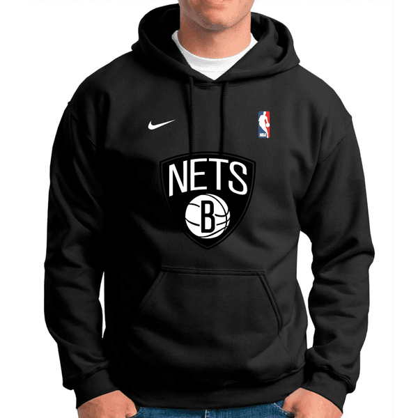 nba brooklyn nets moletom com capuz