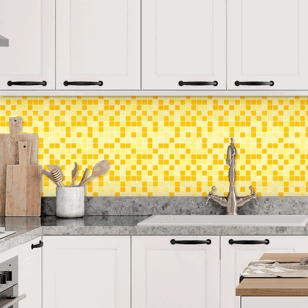 Pastilhas Resinadas Variada Amarela Inter Adesivos Decorativos Tudo para sua reforma ou construção em 12x sem juros com parcela mínima. pastilhas resinadas variada amarela