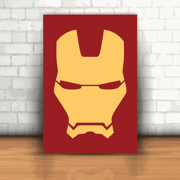 Placa Decorativa Homem De Ferro Logo Inter Adesivos Decorativos