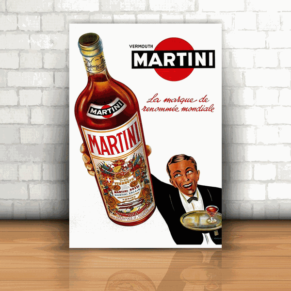 Placa Decorativa - Martini