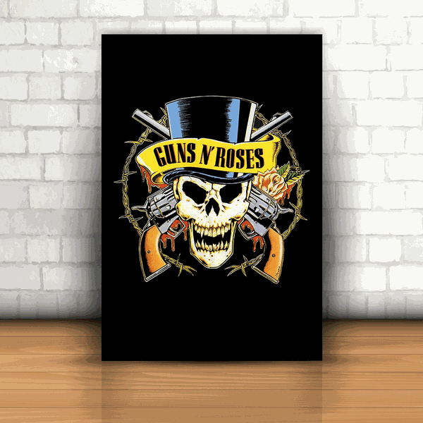 Placa Decorativa - Guns N' Roses