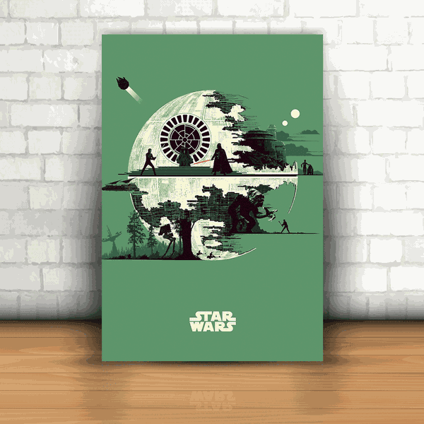 Placa Decorativa - Star Wars Mod.04