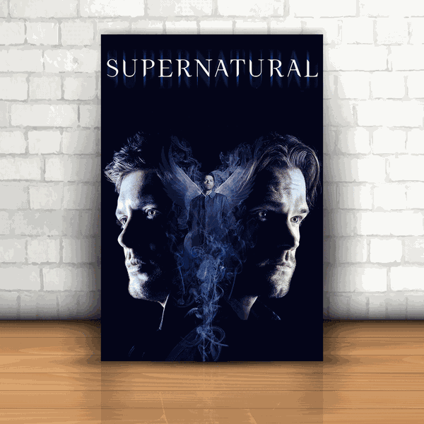 Placa Decorativa - Supernatural Mod01