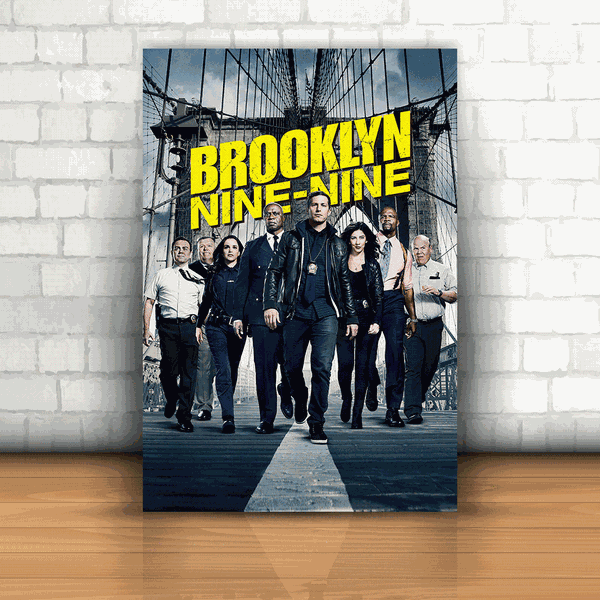 Placa Decorativa - Brooklyn Nine Nine mod 04