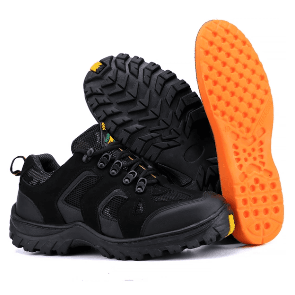 Tênis Adventure Cano Baixo Mr. Gutt em Couro Preto | KLMASTERFITNESS