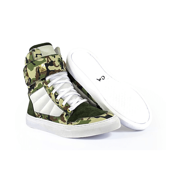 Tênis Bota Treino Sneaker Feminino Fitness Camuflado | KLMASTERFITNESS