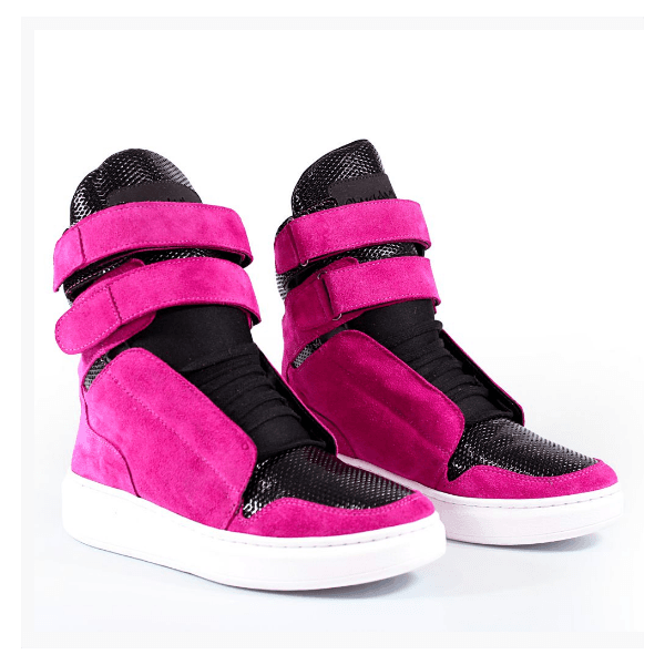 Tênis Bota Treino Sneaker Feminino Fitness Rosa Pink