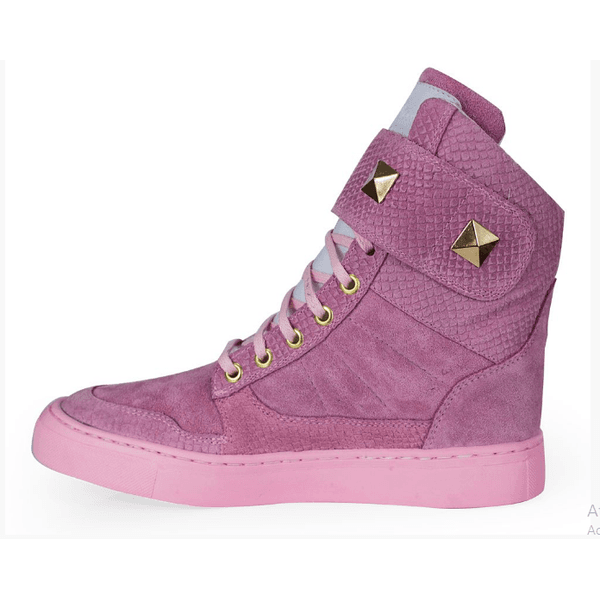 Tênis Bota Treino Sneaker Feminino Fitness Academia Rosa | KLMASTERFITNESS