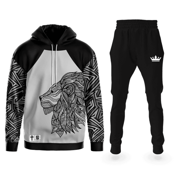 chocolate brown moletom com capuz and joggers