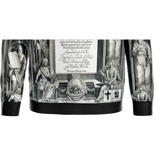moletom com capuzs with bible verse