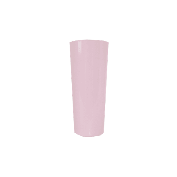 Copo Long Drink Rosa bebe - Caixa com 100 unidades 