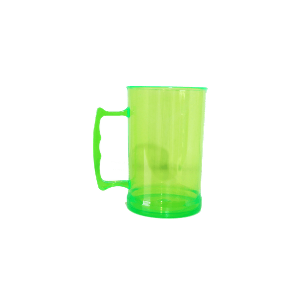Caneca Chopp Verde Neon- Caixa com 50 unidades 