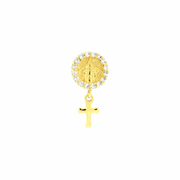 Medalha de Nossa Senhora das Graças Ouro 18K - MICHELETTI JOIAS