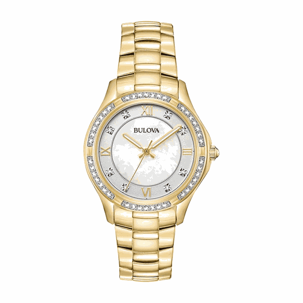 Relógio Feminino Bulova 98L213 Crystal | Loja Compra24h