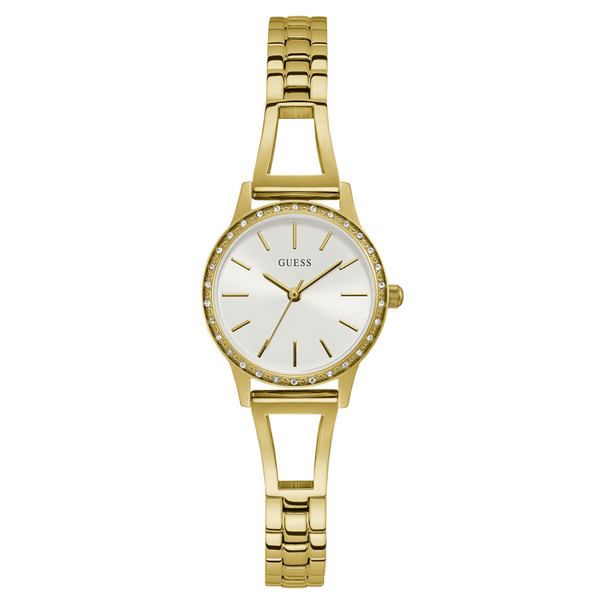 Relogio dourado guess clearance