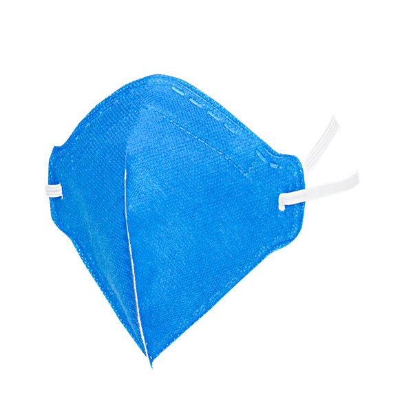 Respirador Infantojuvenil Reutilizável PFF2 (S) - azul sky - Kit com 10 un.