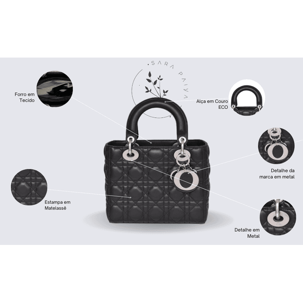 dior transparent bolsa