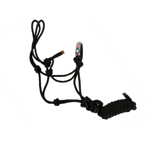 Cabresto de corda com cabo e miçangas Boots Horse - 04