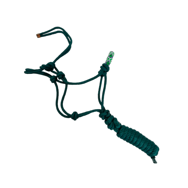 Cabresto de corda com cabo e miçangas - Boots Horse - 05