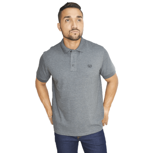 Camiseta Gola Polo Dock's Cinza - 89597 - Salomão Country