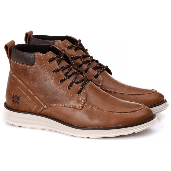 bota masculina em couro