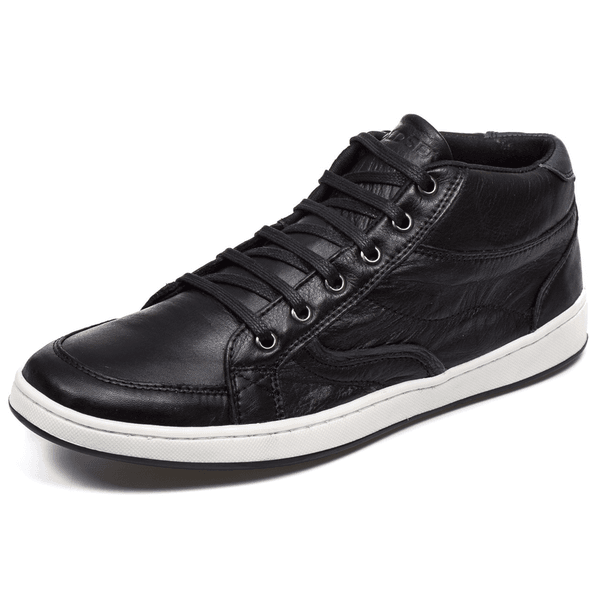 Sapatenis Masculino Cano Alto Atena El Baron - Preto | SAPATARIANET
