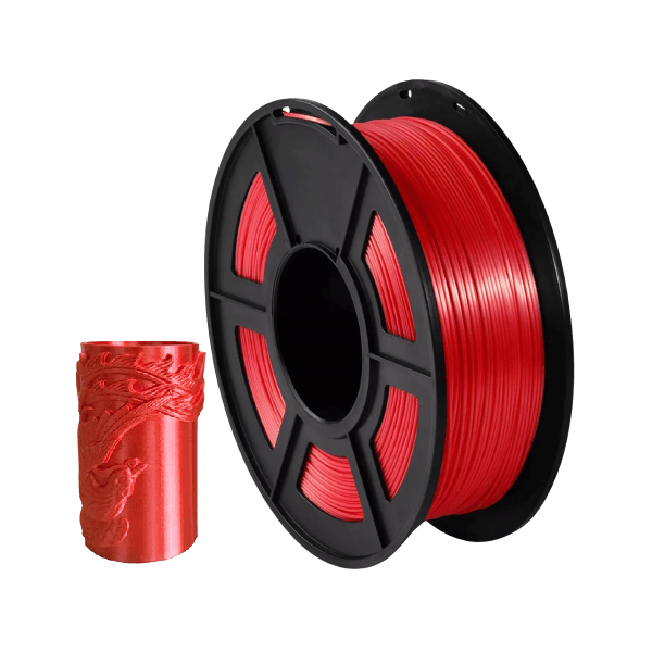 Filamento PLA+ Silk 1.75mm 1kg - Vermelho