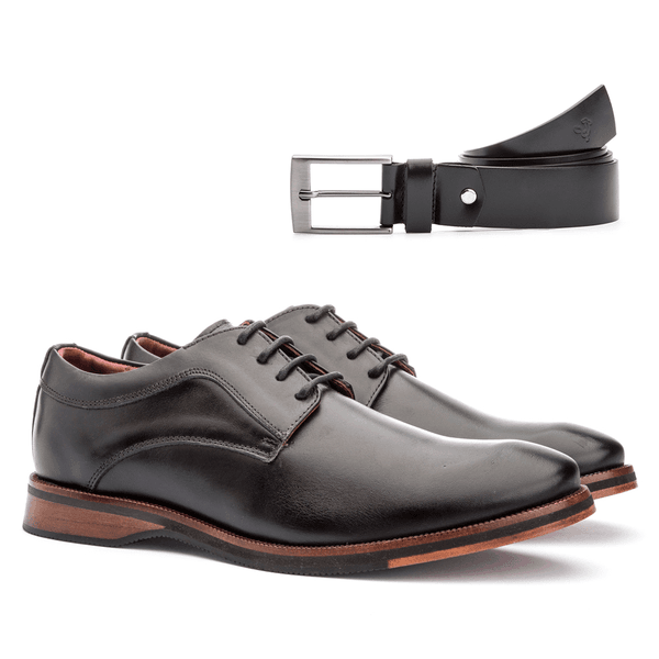 Kit Drive Casual Masculino + Cinto em Couro | Worldstock | Loja online de Sapatos  Sociais