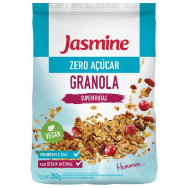 GRANOLA DIET SUPERFRUTAS 250G JASMINE Zero & Cia