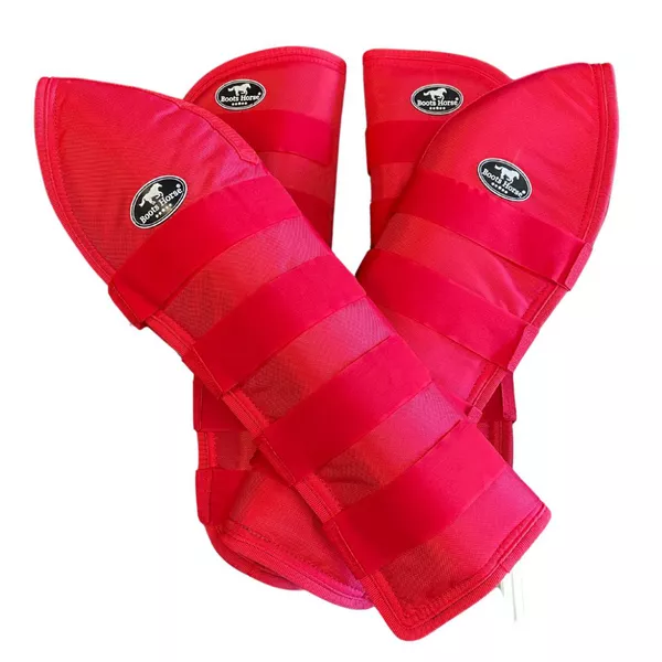 PROTETOR DE VIAGEM LONGO BOOTS HORSE - VERMELHO