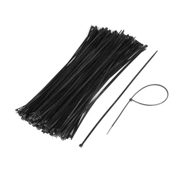 CINTA PLASTICA 100X2,5X1 7MM PRETO C 100 PCS DNI
