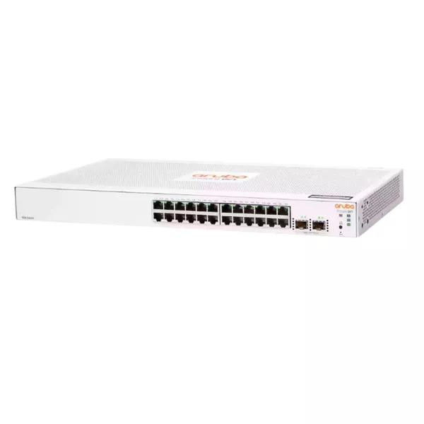 SWITCH HPE ARUBA INSTANT ON 1830 2SFP JL812A - 24PORTAS GIGABIT
