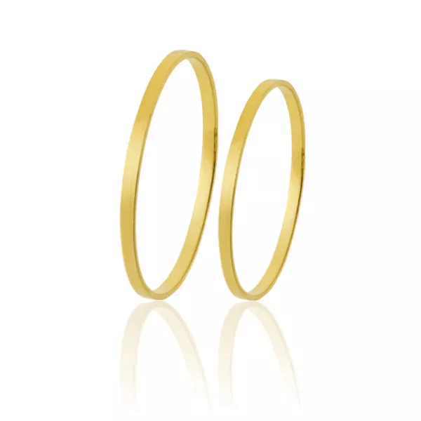 Alianças De Ouro 18k No Acre - AC-FA-53 - Fábrica das Alianças
