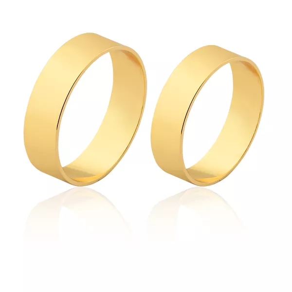 Alianças Finas Em Ouro 18k