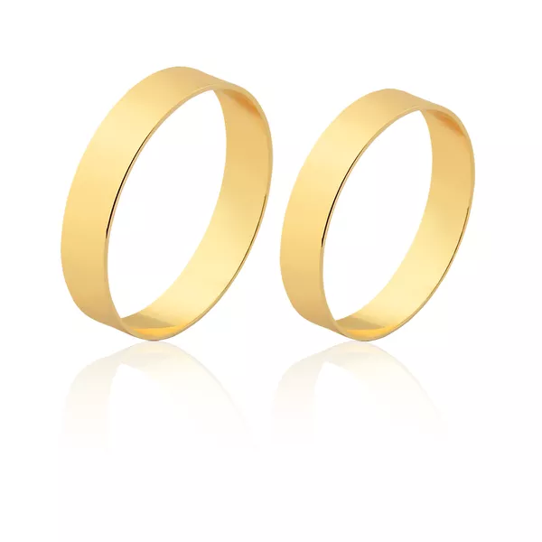 Alianças De Casamento Em Ouro