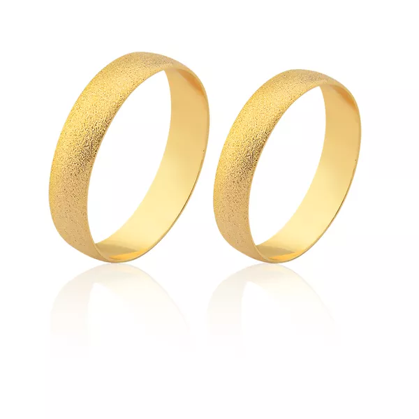 Alianças Em Ouro Diamantadas