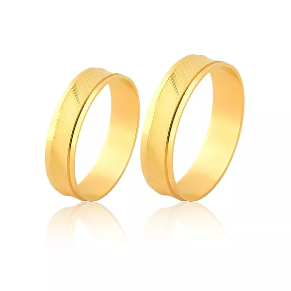 Alianças De Casamento Em Ouro