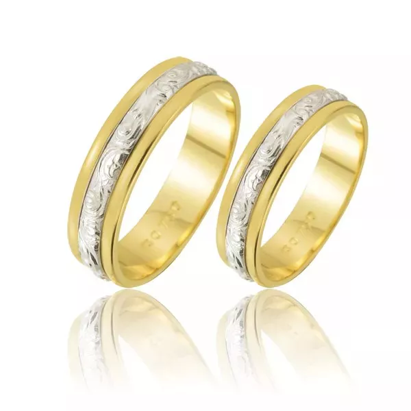 Alianças Bodas de Prata 25 anos - FA-222-P - Fábrica das Alianças