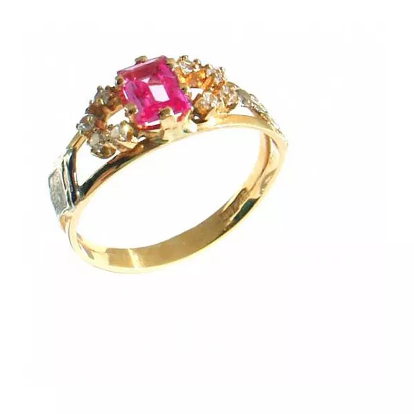 Anel De Formatura Em Ouro Amarelo 18k 0,750 Fa-158-z - FA-158-Z - Fábrica das Alianças