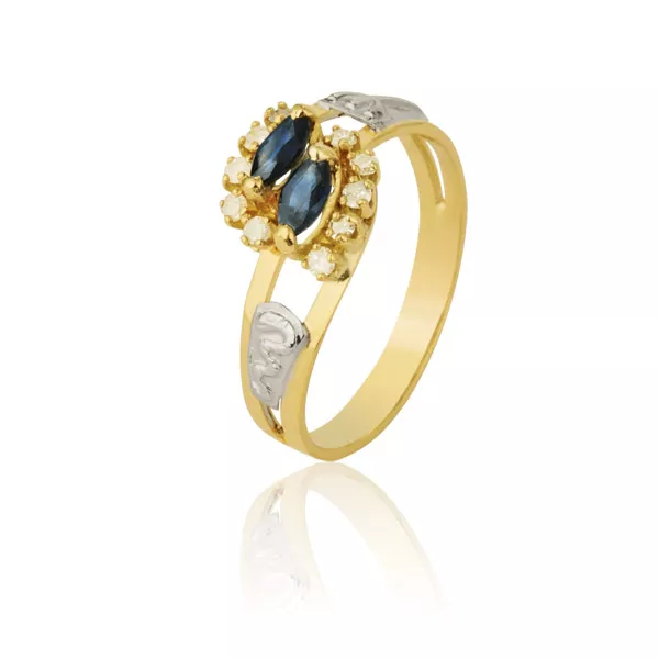 Anel De Formatura Em Ouro Amarelo 18k 0,750 Fa-168-z - FA-168-Z - Fábrica das Alianças