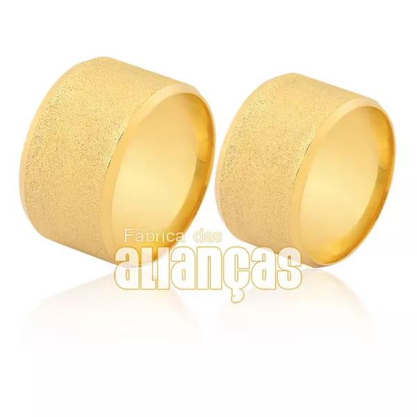 Aliança De Ouro 18k - FA-1603 - Fábrica das Alianças