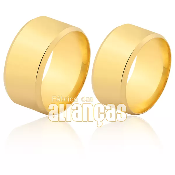 Aliança De Ouro 18k
