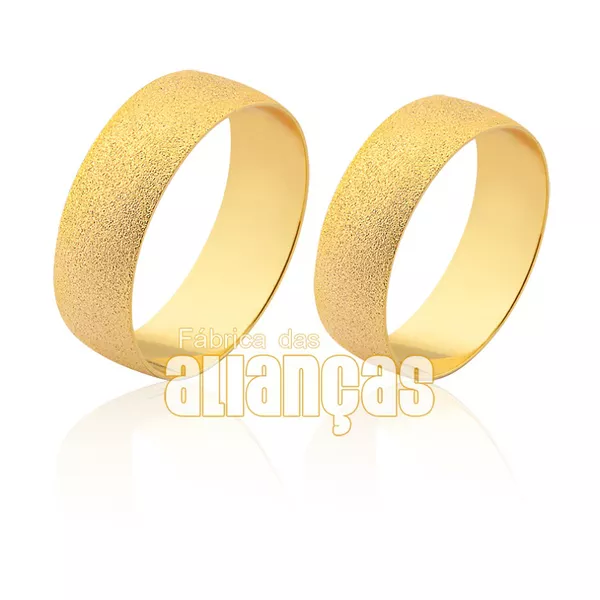 Alianças De Noivado e Casamento - FA-1871 - Fábrica das Alianças