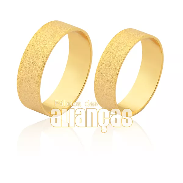 Aliança Diamantada Em Ouro