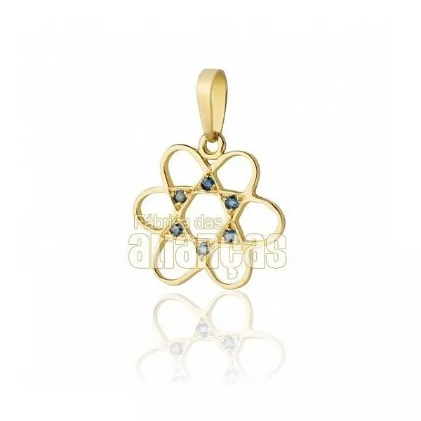 Pingente De Formatura De Proc De Dados Em Ouro Amarelo 18k 0,750 P-13 - P-13 - Fábrica das Alianças