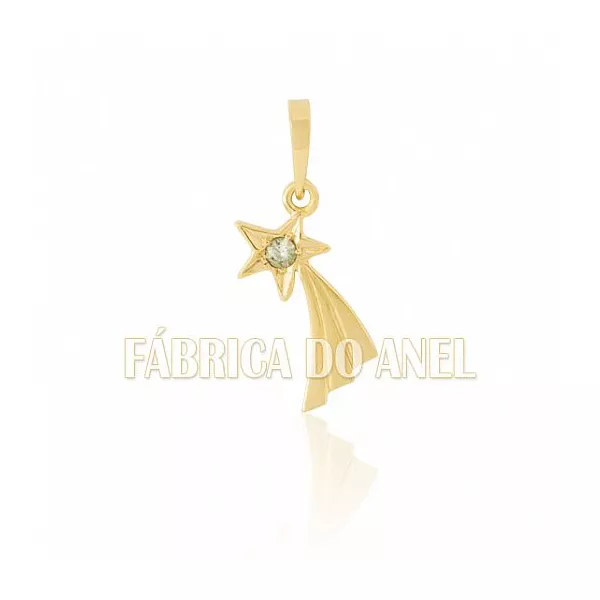 Pingente De Formatura De Ass Social Em Ouro Amarelo 18k 0,750 P-15 - P-15 - Fábrica das Alianças