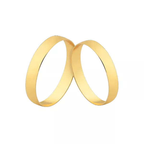 Alianças De Casamento Em Ouro