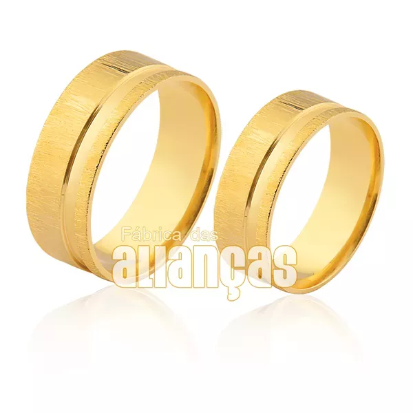 Alianças De Casamento Em Ouro