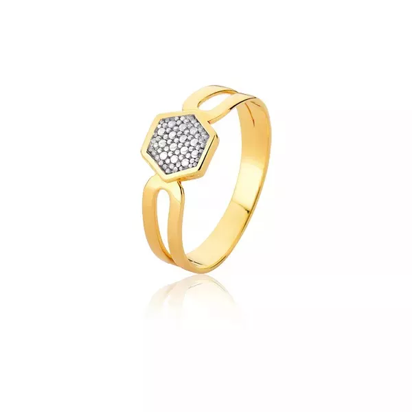 Anel Delicado De Ouro 18k - AE-A-10 - Alianças Exclusivas